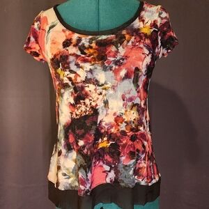 Floral Print Women's Top